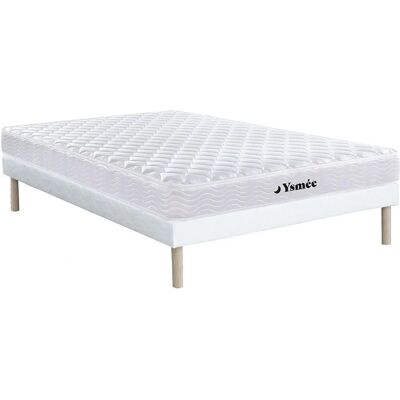 Ensemble lit Morgengold 140x190cm - Matelas à mémoire de forme & Sommier - Publicité Ensemble lit Morgengold 140x190cm - Matelas à mémoire de forme & Sommier - Publicité