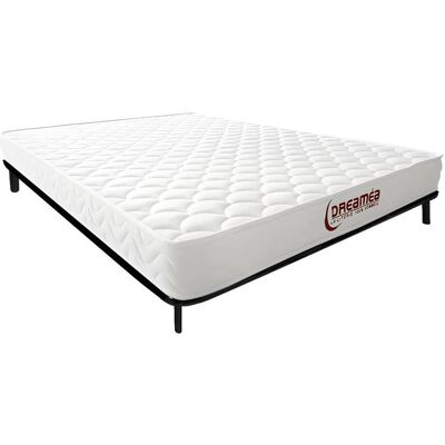 Zestaw łóżka Dreamea Pelops - Pianka pamięciowa 140x190cm Zestaw łóżka Dreamea Pelops - Pianka pamięciowa 140x190cm
