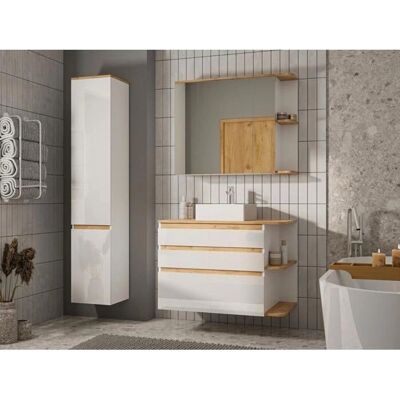 Vente-unique Anida Bathroom Furniture - 3 Drawers - 94x50x64 cm Vente-unique Anida Bathroom Furniture - 3 Drawers - 94x50x64 cm