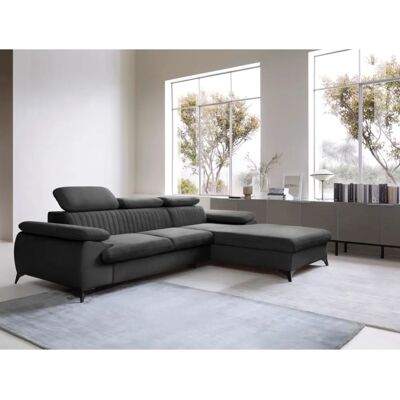 Pascal Morabito Samtsofa in Samtbezug - 5 Sitze - Modernes Design Pascal Morabito Samtsofa in Samtbezug - 5 Sitze - Modernes Design