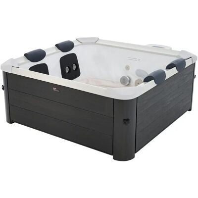 MSpa Napuka 6-Sitzer Hot Tub mit LED, 128 Jets & App-Steuerung MSpa Napuka 6-Sitzer Hot Tub mit LED, 128 Jets & App-Steuerung
