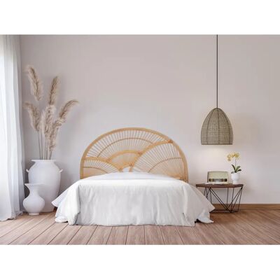 Vente-unique Natural Light Rattan Headboard - Headboard Vente-unique Natural Light Rattan Headboard - Headboard