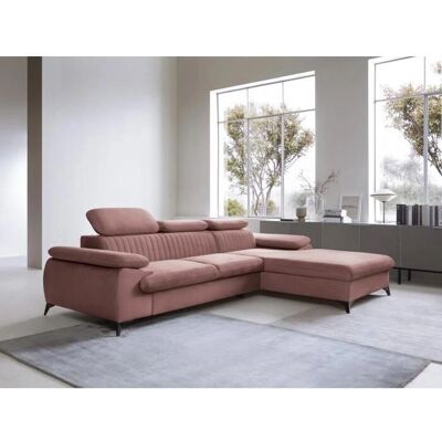 Pascal Morabito Samt Rosa Ecksofa Bett Pascal Morabito Samt Rosa Ecksofa Bett