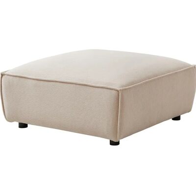 Pascal Morabito Samtvelours Pouf - 95x95x44 cm - Hocker Pascal Morabito Samtvelours Pouf - 95x95x44 cm - Hocker