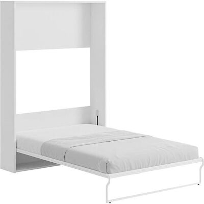Vente-unique Malina II Murphy Bed White Compact Space-saving Modern Vente-unique Malina II Murphy Bed White Compact Space-saving Modern