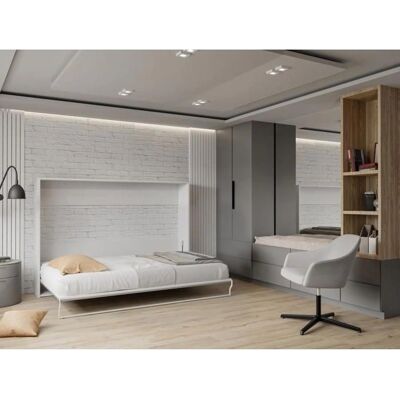 Vente-unique Malina II Murphy Bed - Space-saving, Silent, Modern Vente-unique Malina II Murphy Bed - Space-saving, Silent, Modern