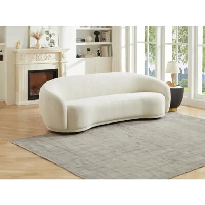 PASCAL MORABITO BOVANA 3-Sitzer Sofa Beige - Sofa PASCAL MORABITO BOVANA 3-Sitzer Sofa Beige - Sofa