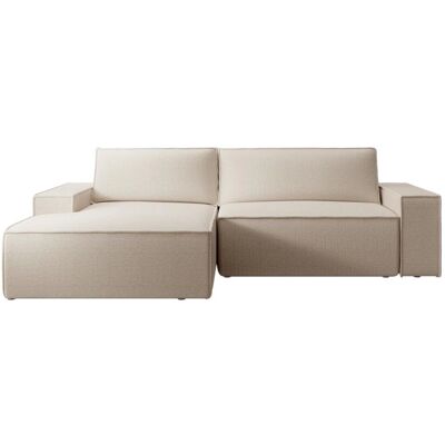 Vente-Unique Ecksofa mit Bettfunktion - Stoff, 5 Sitze Vente-Unique Ecksofa mit Bettfunktion - Stoff, 5 Sitze
