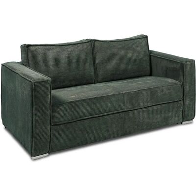Canapé-lit Vente-unique avec lattes larges - Matelas 22cm - Qualité européenne Canapé-lit Vente-unique avec lattes larges - Matelas 22cm - Qualité européenne