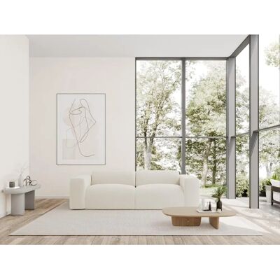 Canapé Blanc 4 Places Maison Céphy - Design Moderne - Publicité Canapé Blanc 4 Places Maison Céphy - Design Moderne - Publicité
