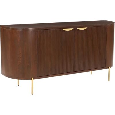 Maison Céphy Nevili Buffet z Mango - Drewno Masive & Złote Wykończenie Maison Céphy Nevili Buffet z Mango - Drewno Masive & Złote Wykończenie