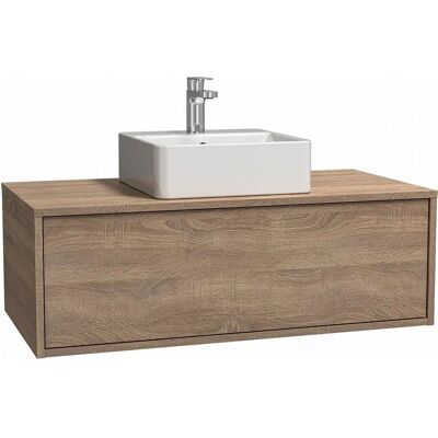 Vente-unique Natural Light Suspended Bathroom Cabinet - Teana II Vente-unique Natural Light Suspended Bathroom Cabinet - Teana II