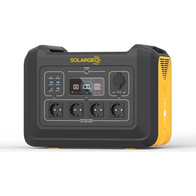 Vente-unique Batterie portable - 2232 Wh - 2400 W - Électrique Vente-unique Batterie portable - 2232 Wh - 2400 W - Électrique