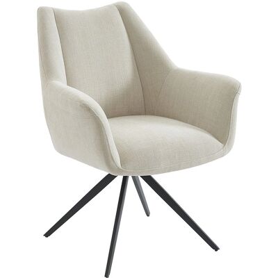 Maison Céphy Kardesa Sessel - Beige - 68.5cm Maison Céphy Kardesa Sessel - Beige - 68.5cm