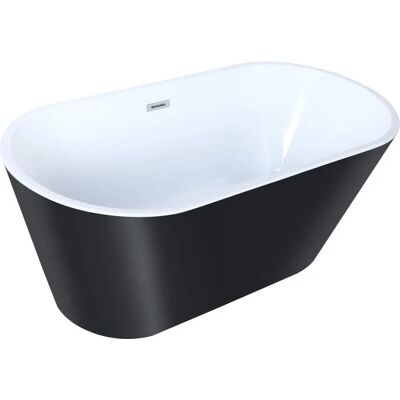 Vente-unique Twiggy Freestanding Bathtub - 201L, 150x70x58cm Vente-unique Twiggy Freestanding Bathtub - 201L, 150x70x58cm