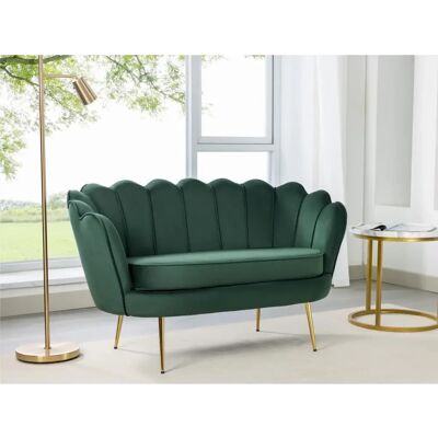 PASCAL MORABITO Samtsofa 2-Sitzer Muschel - Sofa Typ PASCAL MORABITO Samtsofa 2-Sitzer Muschel - Sofa Typ