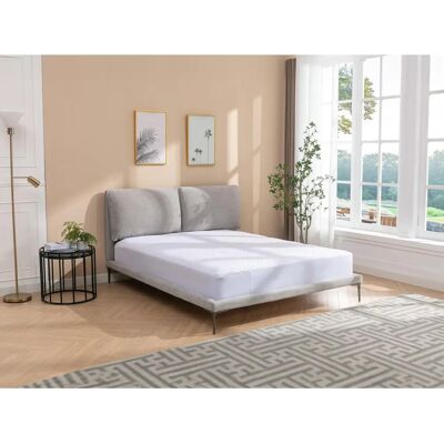 Maison Céphy Grau Jaspeado Bett - 180x200cm - Moderner Stil Maison Céphy Grau Jaspeado Bett - 180x200cm - Moderner Stil