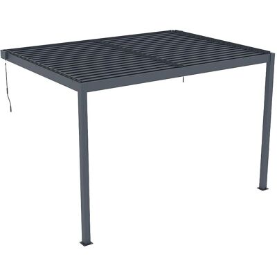 Vente-unique Pérgola de Aluminio - Lamas Ajustables - 11,85m² - Pergola Vente-unique Pérgola de Aluminio - Lamas Ajustables - 11,85m² - Pergola