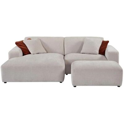 Maison Céphy Linker Ecksofa & Hocker - Sofa und Hocker Set Maison Céphy Linker Ecksofa & Hocker - Sofa und Hocker Set