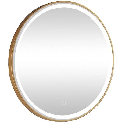 NUMEA - OZAIA - 80 cm - Doré - Miroir de salle de bains - Publicité NUMEA - OZAIA - 80 cm - Doré - Miroir de salle de bains - Publicité