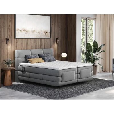 Vente-unique Ensemble de Lit Boxspring Électrique Lodi - Élégant et Luxueux - Publicité Vente-unique Ensemble de Lit Boxspring Électrique Lodi - Élégant et Luxueux - Publicité