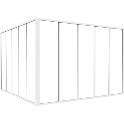 BAYVIEW Aluminium Corner Wall - Partition System BAYVIEW Aluminium Corner Wall - Partition System