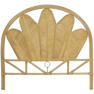 Vente-Unique Natürliche Rattan Bettkopfteil 140x190cm - Wandmontage Vente-Unique Natürliche Rattan Bettkopfteil 140x190cm - Wandmontage