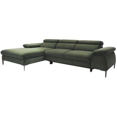 PASCAL MORABITO Linker Ecksofa Klappbar Samt - Schlafsofa PASCAL MORABITO Linker Ecksofa Klappbar Samt - Schlafsofa