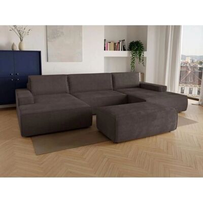 Unique AMELIA Ecksofa mit Bettfunktion - Samtvelours Unique AMELIA Ecksofa mit Bettfunktion - Samtvelours