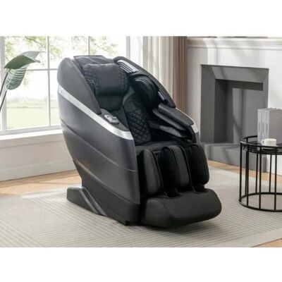 Vente-unique Ulap Massagesessel - Sprachsteuerung, Null-Schwerkraft, Synthetisches Leder Vente-unique Ulap Massagesessel - Sprachsteuerung, Null-Schwerkraft, Synthetisches Leder