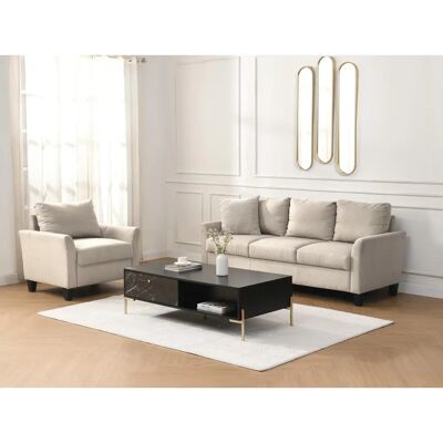 Pascal Morabito Ciemila Marmor-Optik Couchtisch - Beistelltisch Pascal Morabito Ciemila Marmor-Optik Couchtisch - Beistelltisch