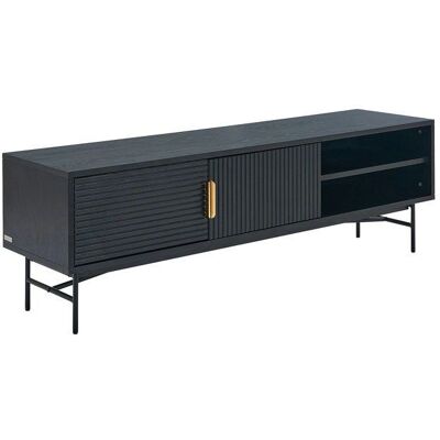 Meuble TV - 160x40x50 cm - Style Contemporain - Publicité Meuble TV - 160x40x50 cm - Style Contemporain - Publicité
