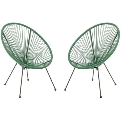 Mylia Alios III Garden Chairs - Khaki - Resin Wicker - Outdoor Mylia Alios III Garden Chairs - Khaki - Resin Wicker - Outdoor
