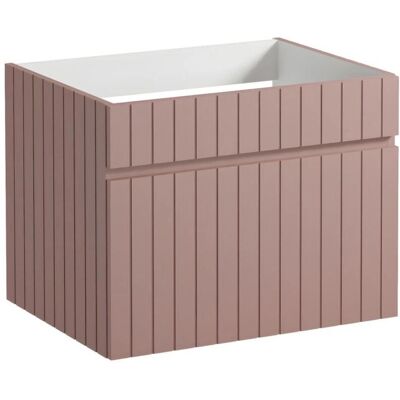 Vente-unique Gabinete de baño rosa Satara - 60x46x46cm Vente-unique Gabinete de baño rosa Satara - 60x46x46cm