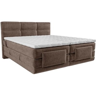 Palacio Luxus Boxspring-Set mit verstellbaren elektrischen Rahmen - Braun Palacio Luxus Boxspring-Set mit verstellbaren elektrischen Rahmen - Braun