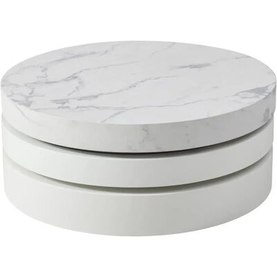 Table basse pivotante Janita avec rangement Table basse pivotante Janita avec rangement