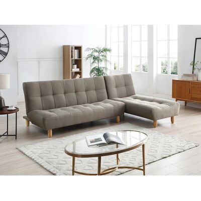 Canapé Modulable Taupe ESTEBAN - Convertible Sofa Canapé Modulable Taupe ESTEBAN - Convertible Sofa