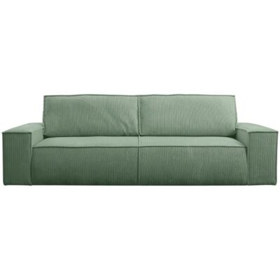 VENTE-UNIQUE Amelia Samt 4-Sitzer Schlafsofa - Schlafsofa VENTE-UNIQUE Amelia Samt 4-Sitzer Schlafsofa - Schlafsofa