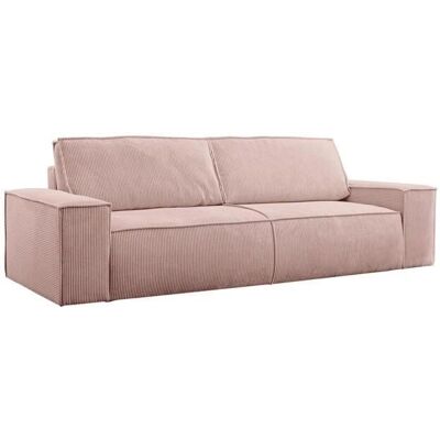 Vente-Unique Rosa Samtsofa mit 4 Plätzen - Schlafsofa Vente-Unique Rosa Samtsofa mit 4 Plätzen - Schlafsofa