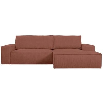 Canapé Convertible Amelia Rose Velours Coin Droit - Sofa - Publicité Canapé Convertible Amelia Rose Velours Coin Droit - Sofa - Publicité