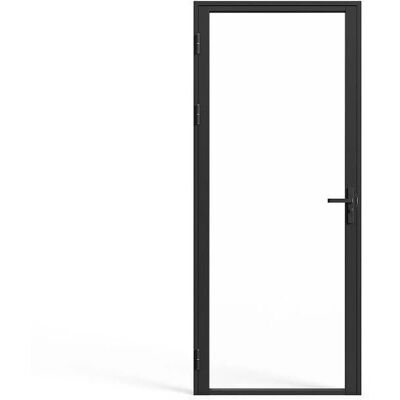 LOXTON - LOXTON - Schwarz - Aluminium gehärtetes Glas - Tür LOXTON - LOXTON - Schwarz - Aluminium gehärtetes Glas - Tür