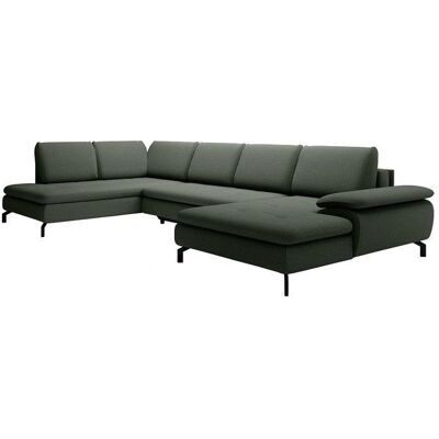 Vente-Unique Archibald L-förmiger Grüner Schlafsofa Vente-Unique Archibald L-förmiger Grüner Schlafsofa