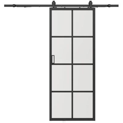 Puerta corredera de aluminio y vidrio templado - WILDEN II Puerta corredera de aluminio y vidrio templado - WILDEN II