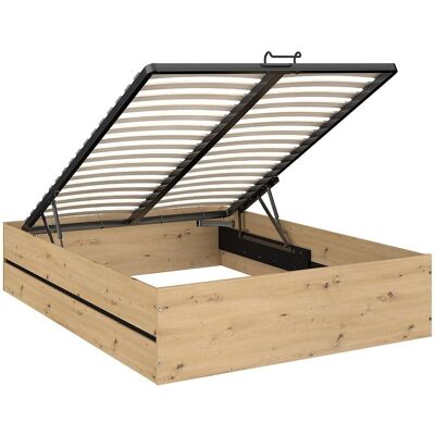 Vente-unique - Sofá Cama Moderno con Almacenamiento - 140x190cm Vente-unique - Sofá Cama Moderno con Almacenamiento - 140x190cm