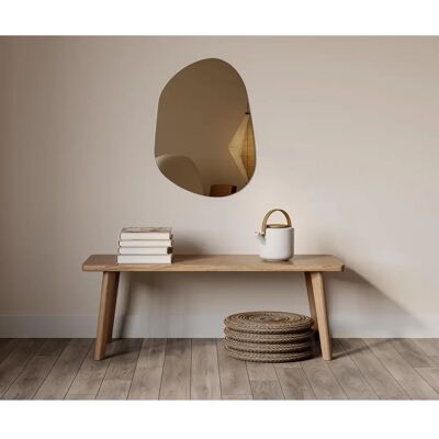 GUILINO Organischer Wandspiegel - 50x68 cm - Made for design GUILINO Organischer Wandspiegel - 50x68 cm - Made for design