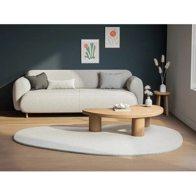 Vente-unique Beige Shaggy Rug - 200x300 cm - Interior Decor Vente-unique Beige Shaggy Rug - 200x300 cm - Interior Decor