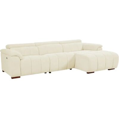 Vente-unique Canapé d'angle électrique beige MOLPICA - Sofa - Publicité Vente-unique Canapé d'angle électrique beige MOLPICA - Sofa - Publicité