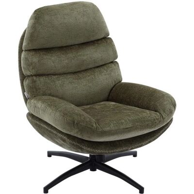 Vente-unique Fauteuil pivotant vert Lizuta - Mobilier de salon - Publicité Vente-unique Fauteuil pivotant vert Lizuta - Mobilier de salon - Publicité