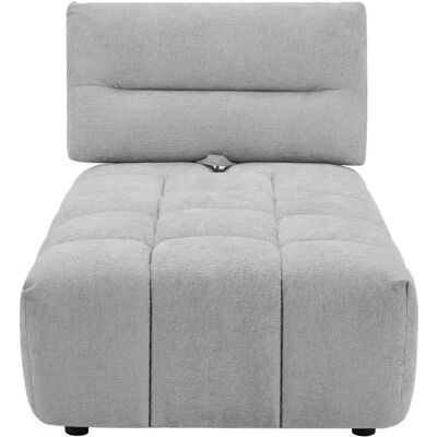 Vente-unique Apoliu Graues Modularer Reclining Sofa - Sofa Vente-unique Apoliu Graues Modularer Reclining Sofa - Sofa
