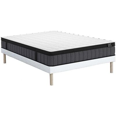 YSMÉE Luxusbett-Set - 7-Zonen Taschenfederkern + Memory Foam - 140x190cm YSMÉE Luxusbett-Set - 7-Zonen Taschenfederkern + Memory Foam - 140x190cm
